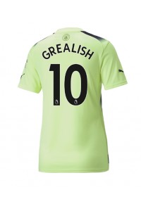 Manchester City Jack Grealish #10 Voetbaltruitje 3e tenue Dames 2022-23 Korte Mouw